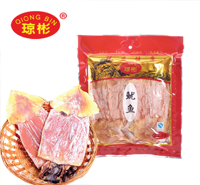 【海鲜干货】琼彬淡晒野生大鱿鱼干北海干货特产